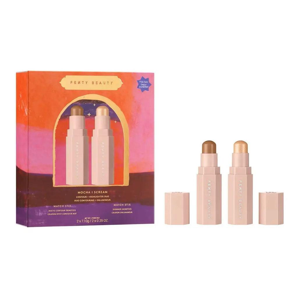 Fetny Beauty Duo Contour & Highlighter Set - Mocha & I Scream