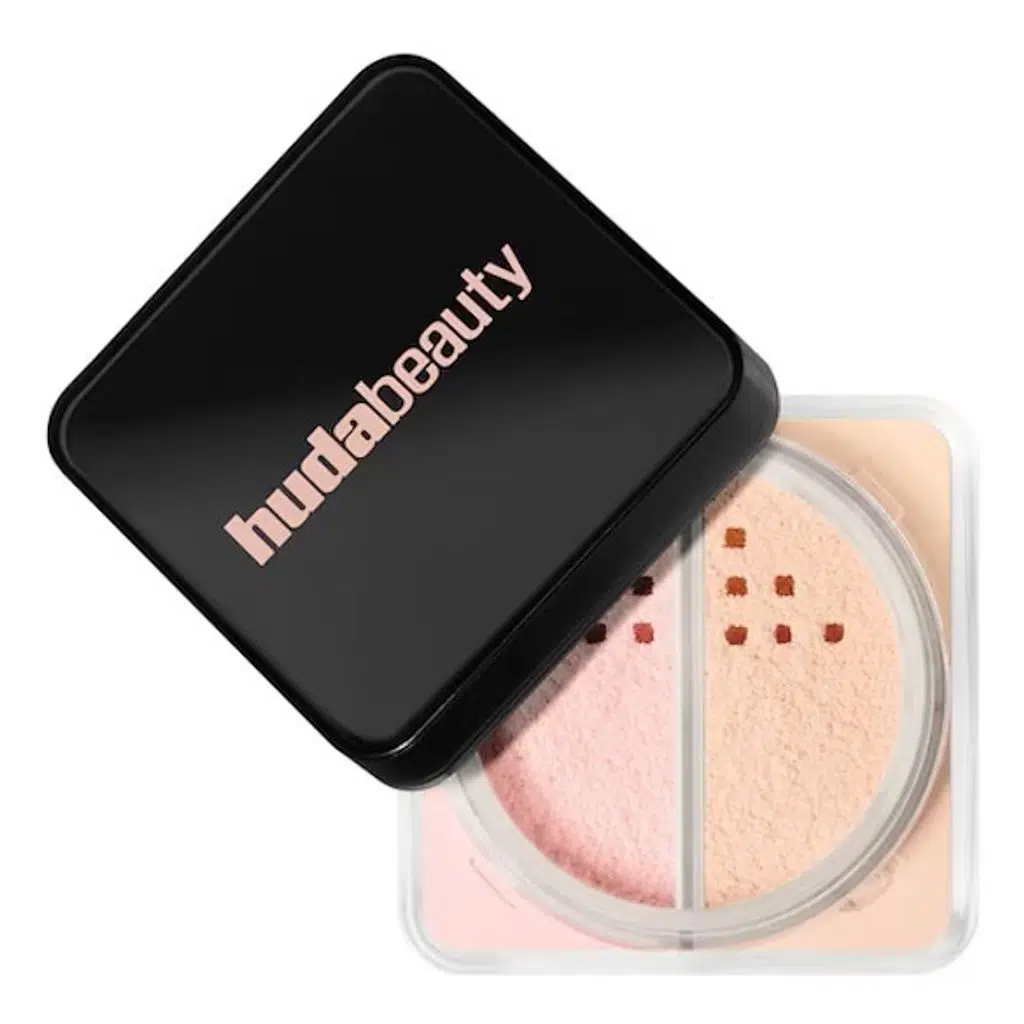 HUDA BEAUTY セッティングパウダー　ピーチパイ Huda Beauty Easy Bake Loose Pudra Duo - Cherry Peach